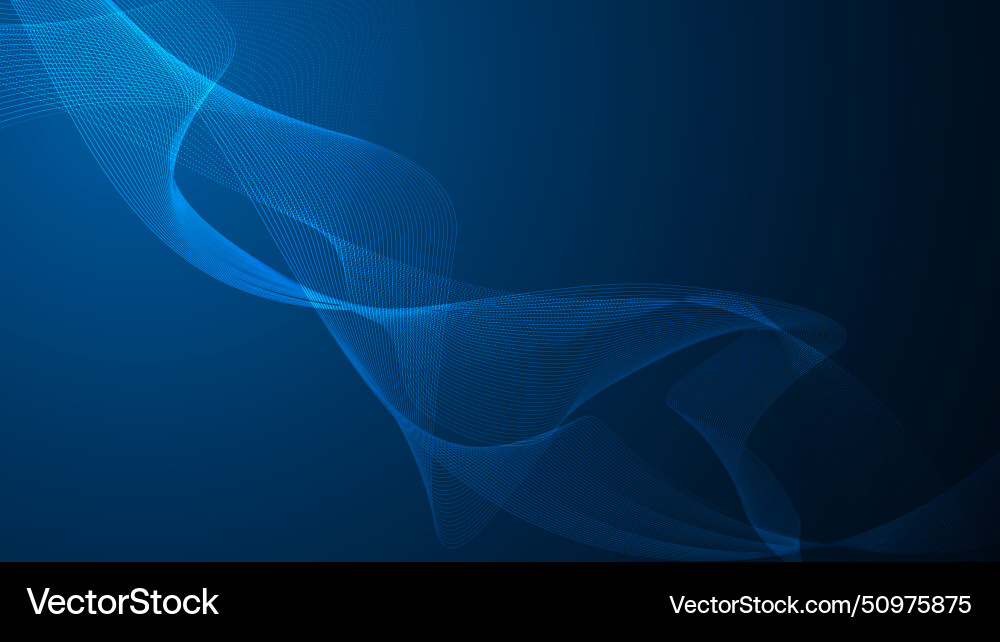 Abstract motion line smooth background vector image