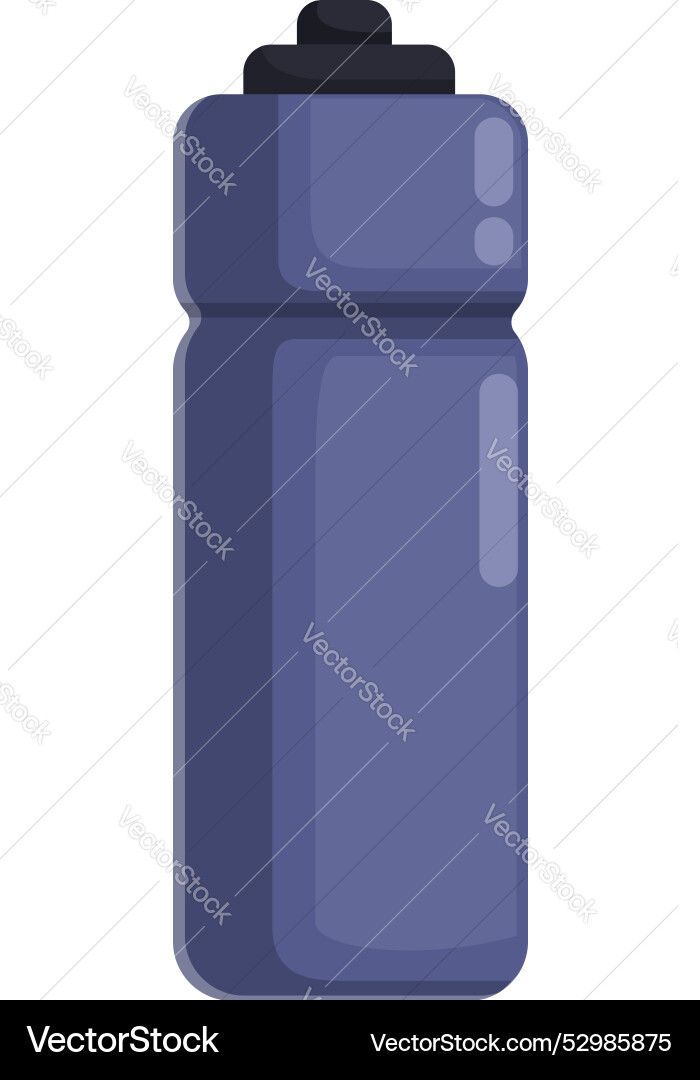 Sports bottle keeping water fresh for fitness Sports bottle keeping water fresh for fitness vector image