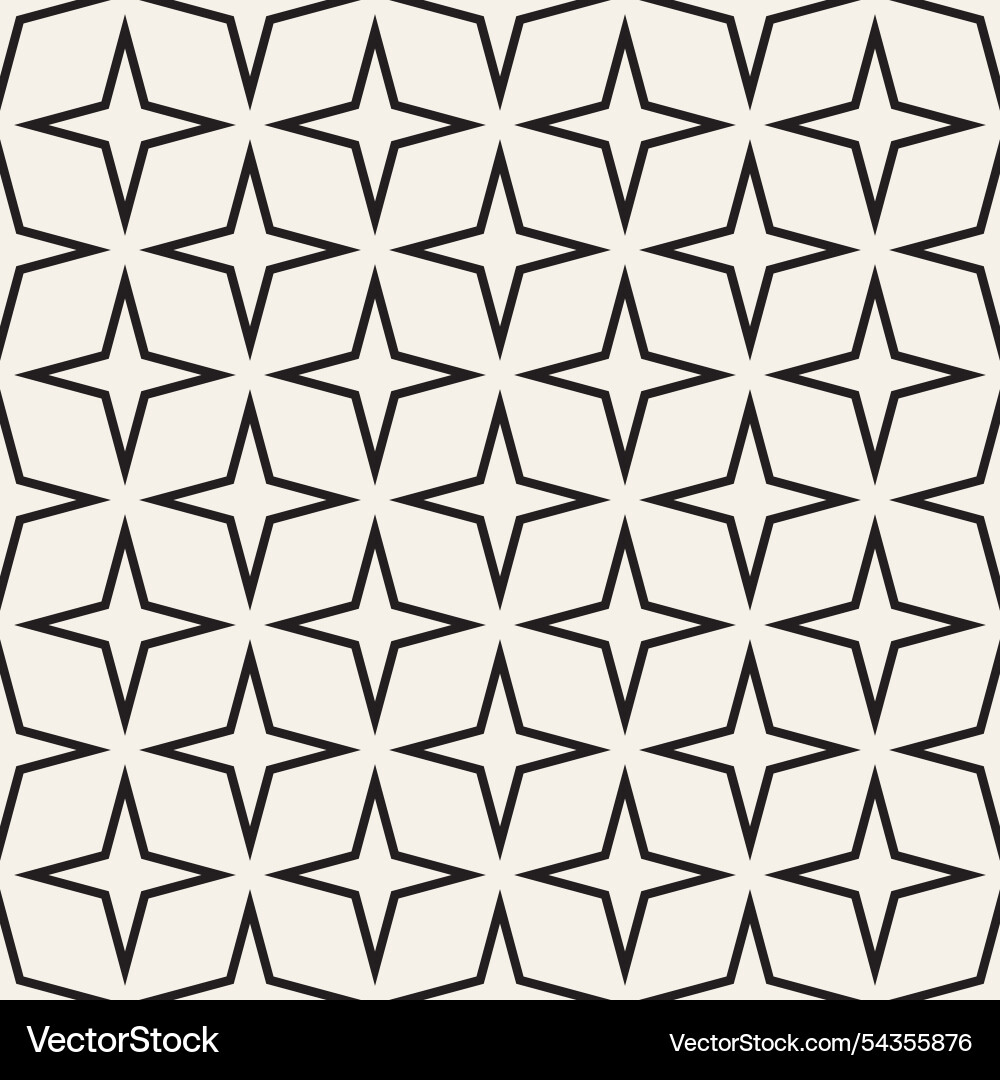 Seamless pattern repeating geometric elements Vector Image