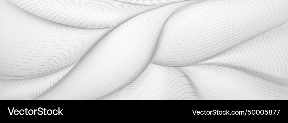 Abstract background with wavy lines vector image