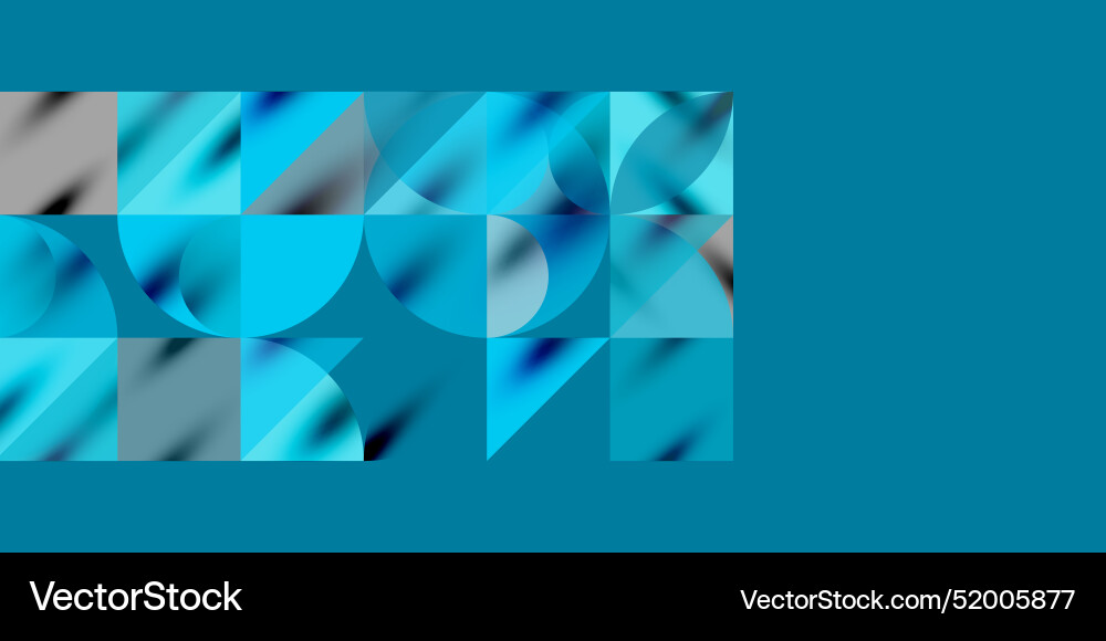 Triangles round and circles techno art Triangles round and circles techno art Vector Image