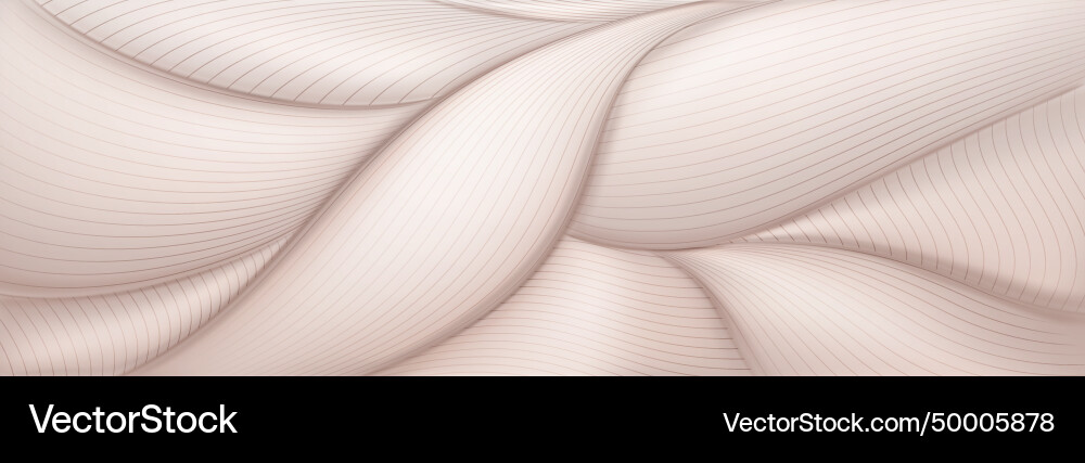 Abstract background with wavy lines Vector Image