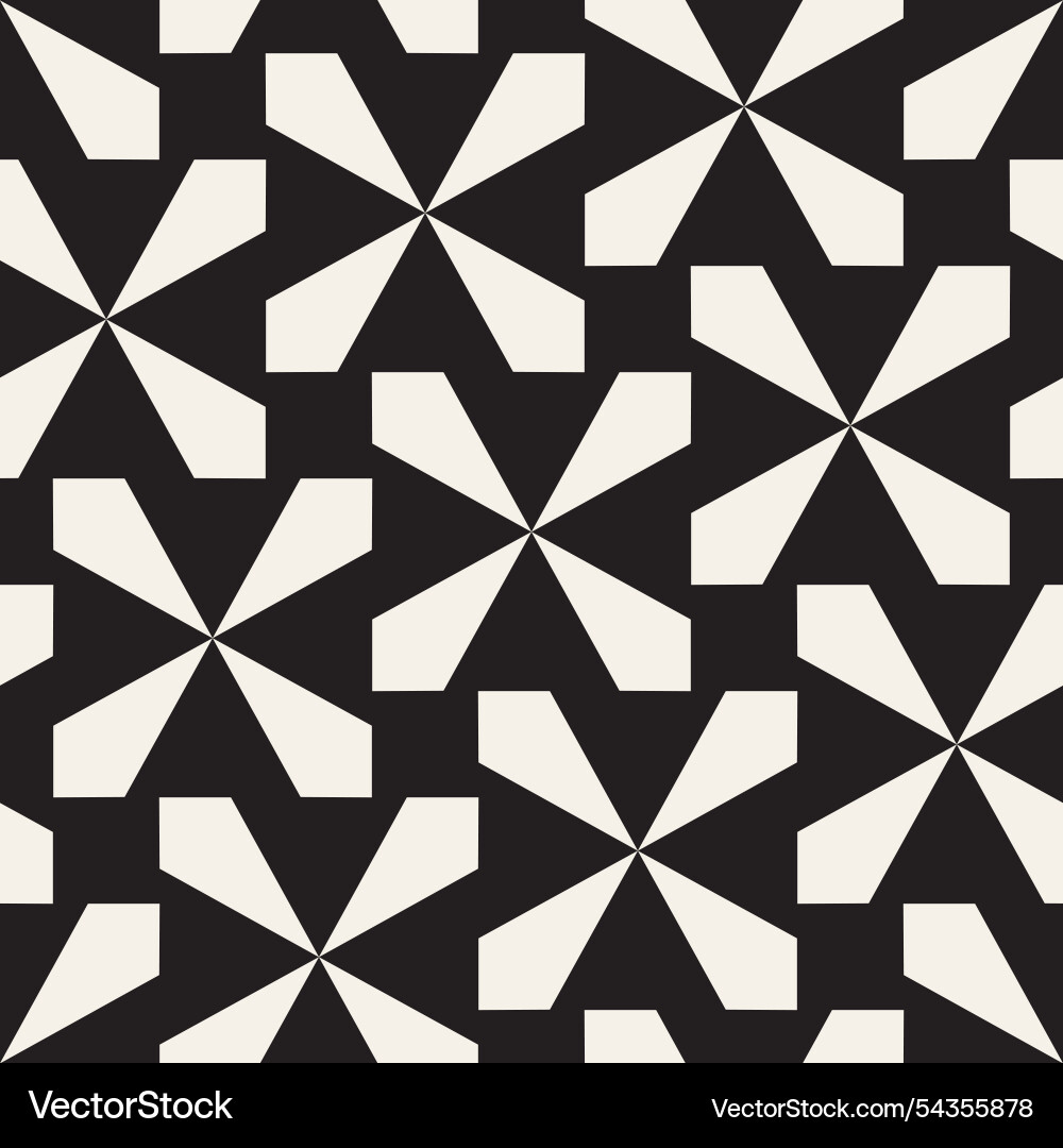 Seamless pattern repeating geometric elements Vector Image
