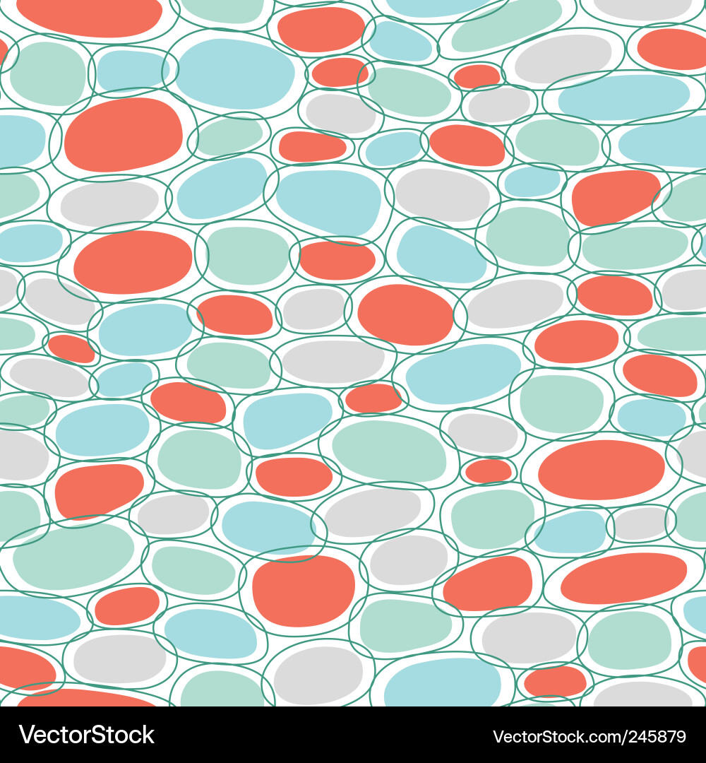 Retro Circular Pattern Vector Image