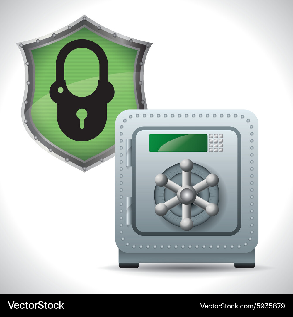 Security system design Vector Image