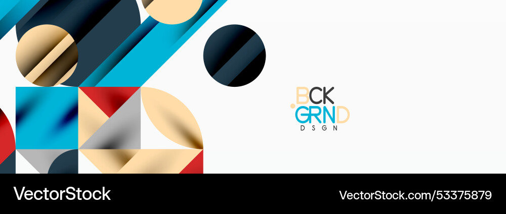 Trendy triangles lines round elements and circles Trendy triangles lines round elements and circles vector image