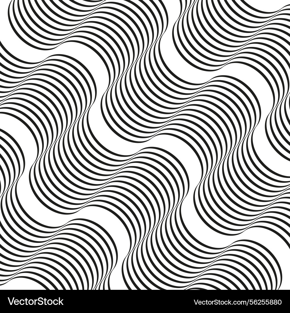 Wave stripe pattern fluid contour motion abstract Wave stripe pattern fluid contour motion abstract vector image
