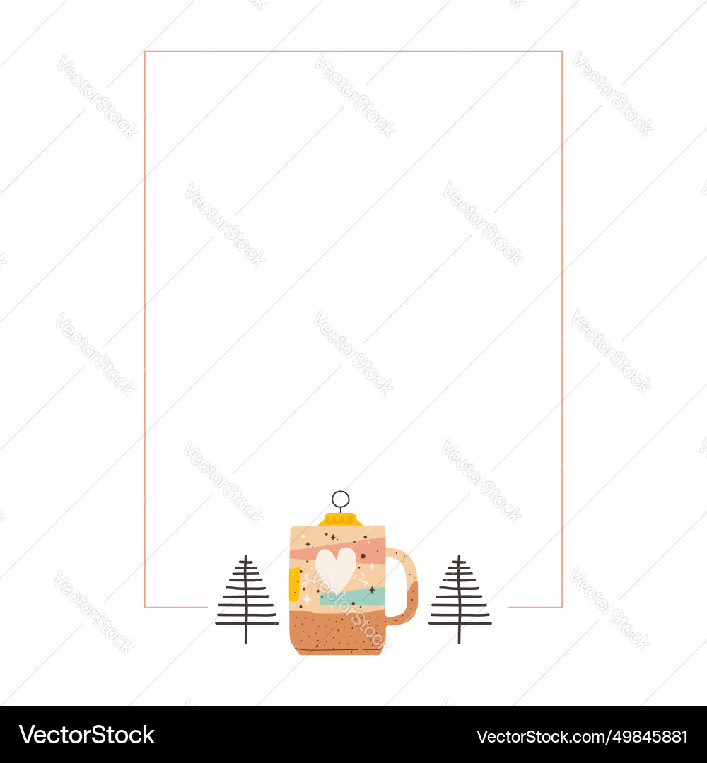 Weihnachtskarte Wintersaison gemütliche Poster Weihnachtskarte Wintersaison gemütliche Poster vektorbild