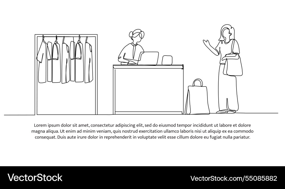 Continuous one line design of laundry activity Continuous one line design of laundry activity vector image
