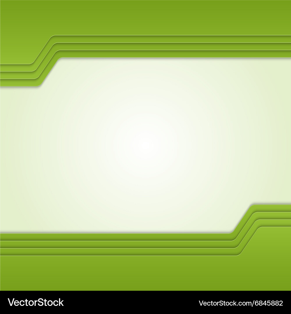 Green background with custom text Vector Image