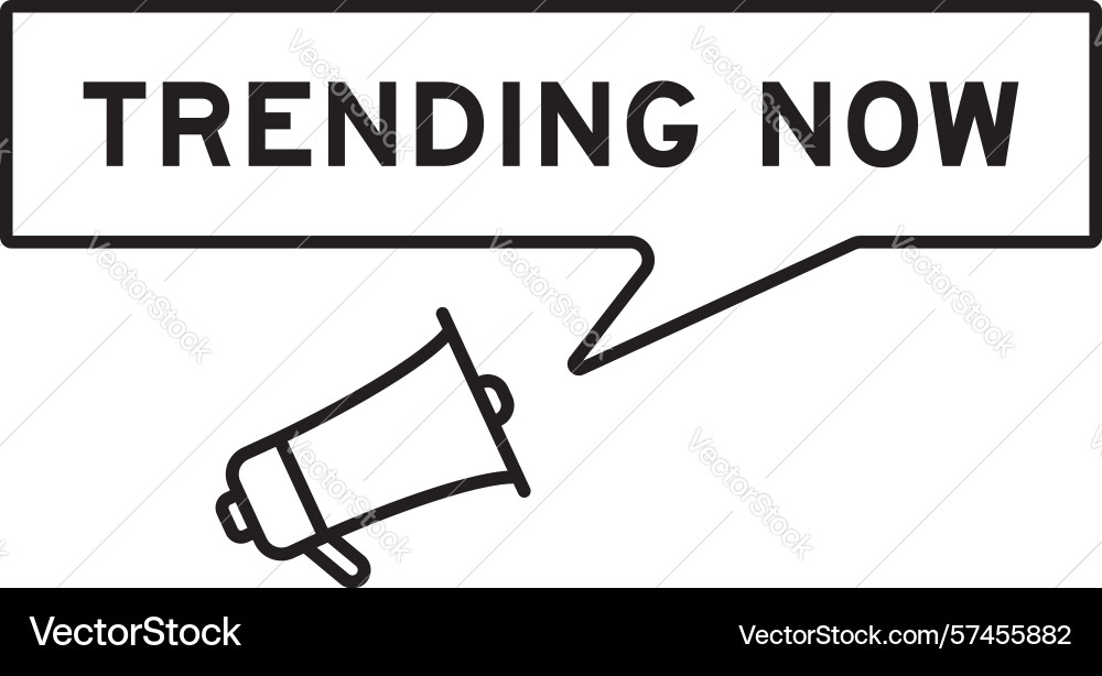 Megaphone icon with speech bubble in word Megaphone icon with speech bubble in word Vector Image