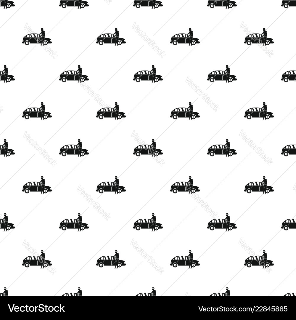 Hijacker pattern seamless vector image