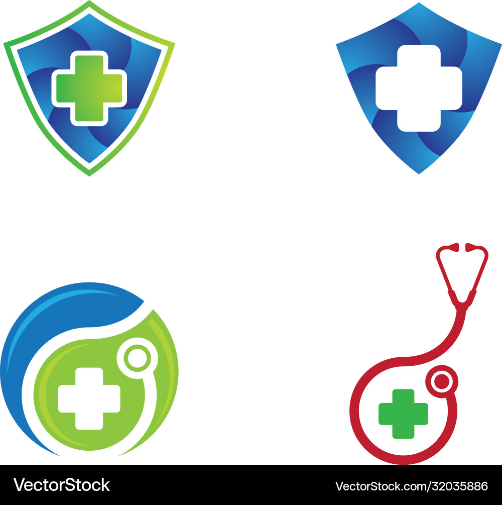 Medical Cross Icon - Healthcare Symbol Vector Image