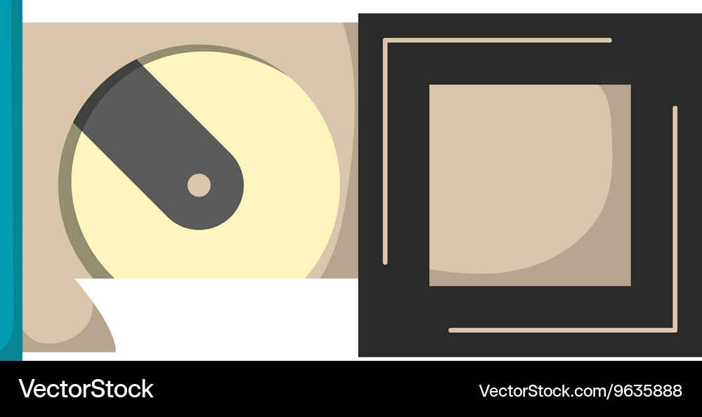 Computer hdd dive disk icon Vector Image