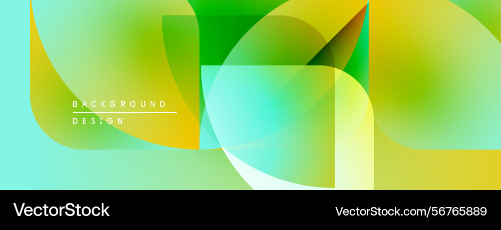 Abstract vibrant background overlapping shapes Abstract vibrant background overlapping shapes vector image