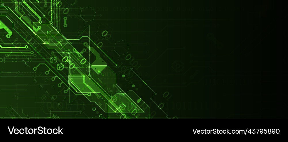 Abstract background on technological Abstract background on technological Vector Image