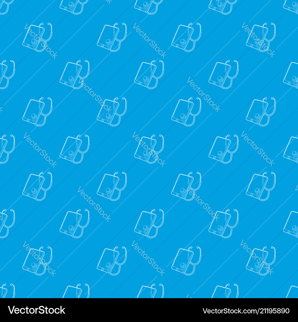 Gadget in diagnostic process pattern Gadget in diagnostic process pattern vector image