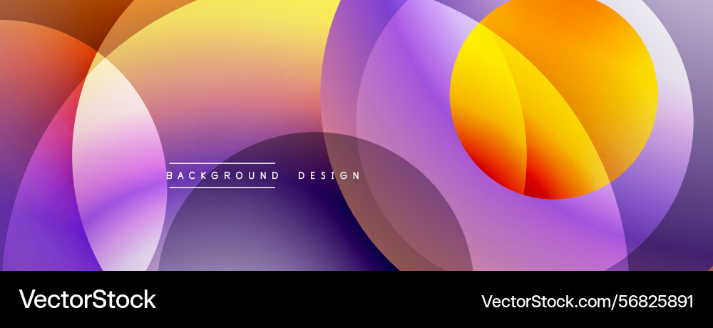 Abstract colorful overlapping circles create Abstract colorful overlapping circles create vector image