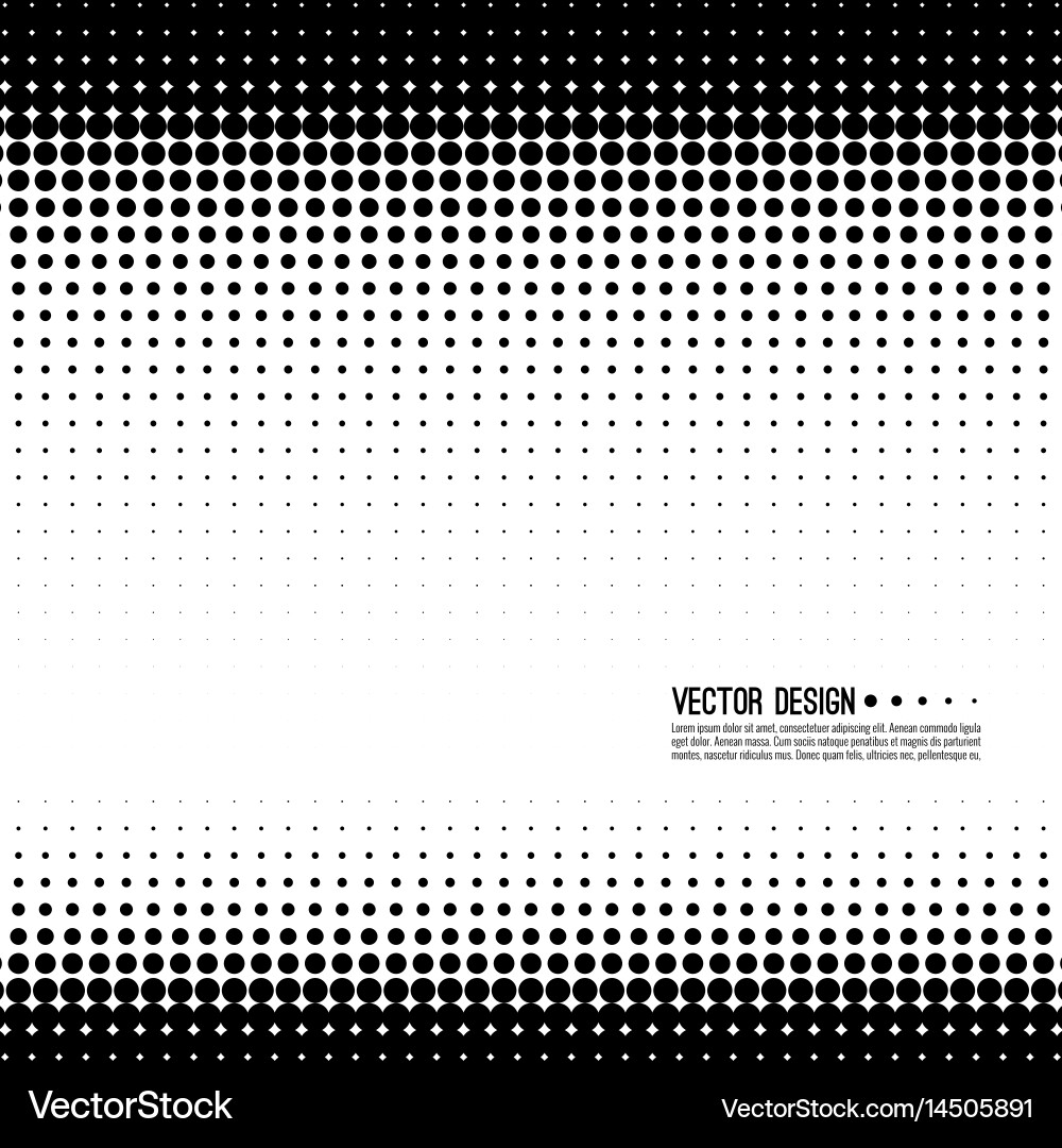 Halftone Dot Pattern vector image