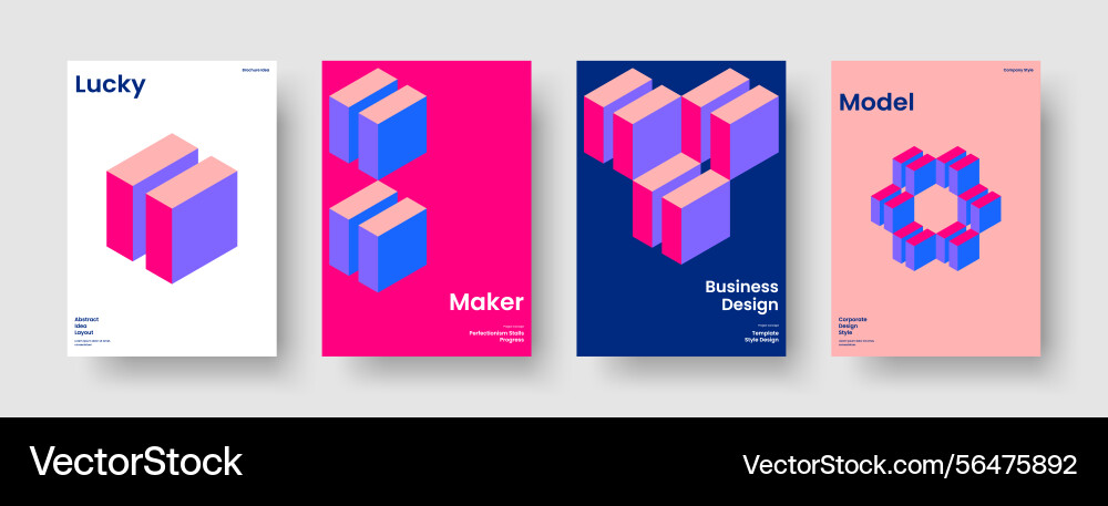 Isolated report design abstract banner template Isolated report design abstract banner template Vector Image