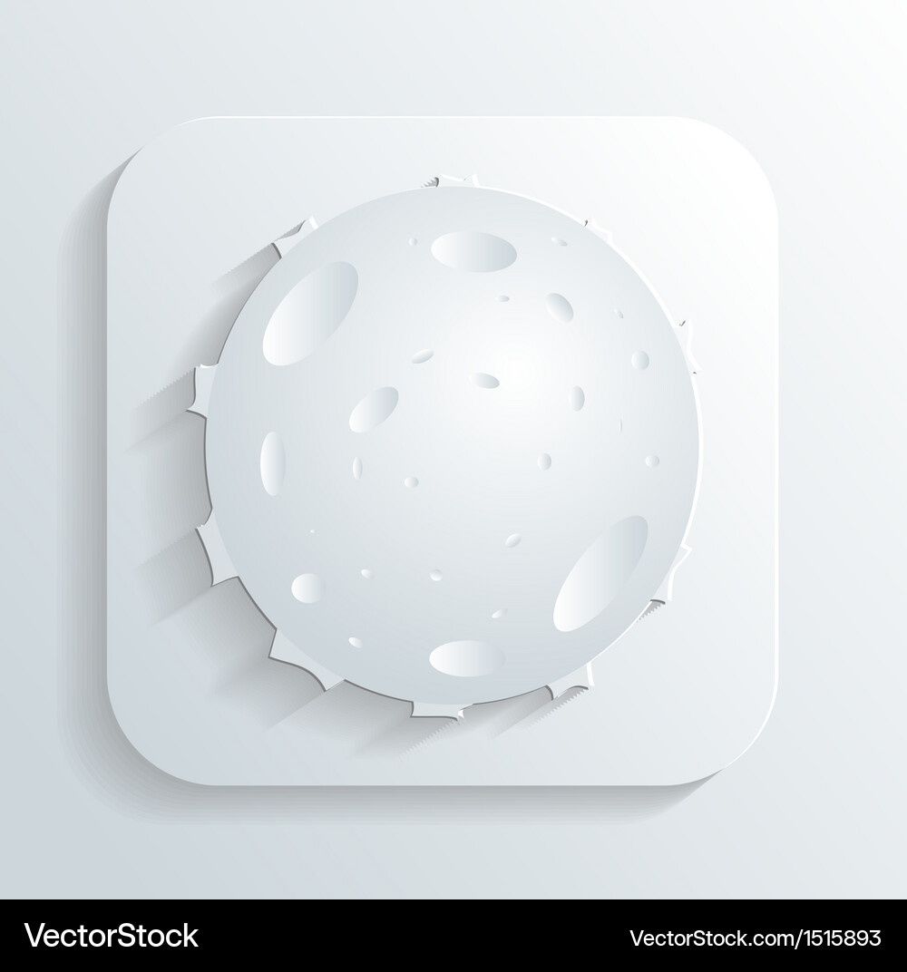 Meteor Icon - Space Object Vector Image
