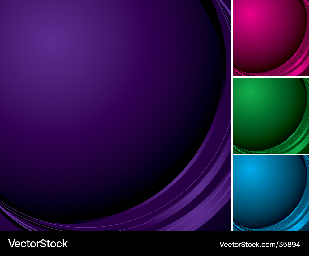 Dynamic Swirl Pattern vector image