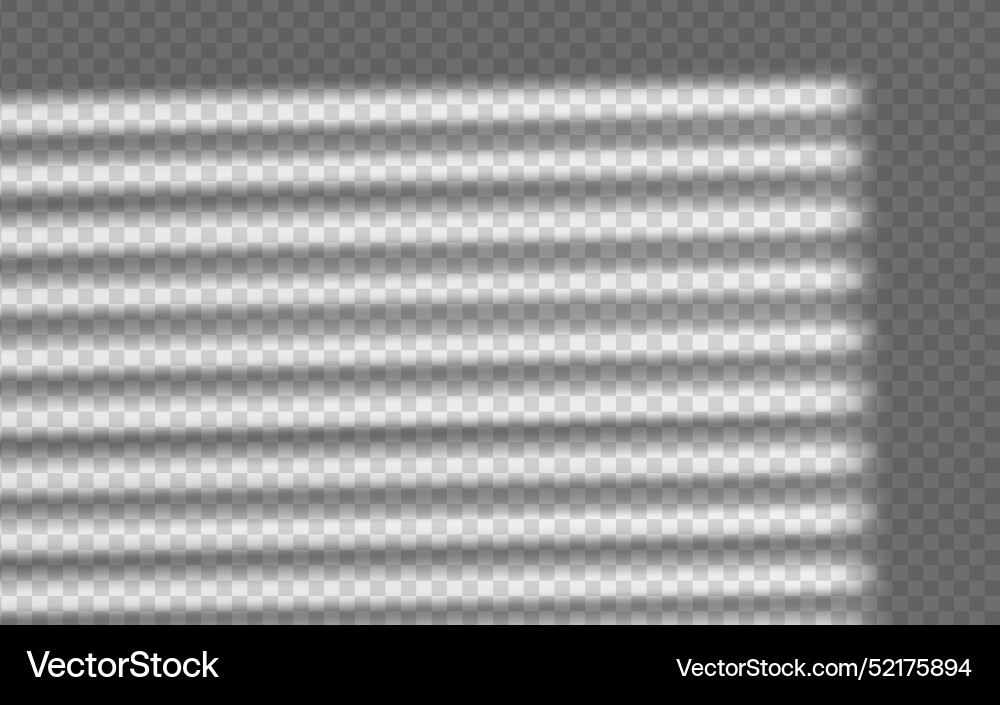 Light effect shadow overlay from blind isolated Light effect shadow overlay from blind isolated vector image