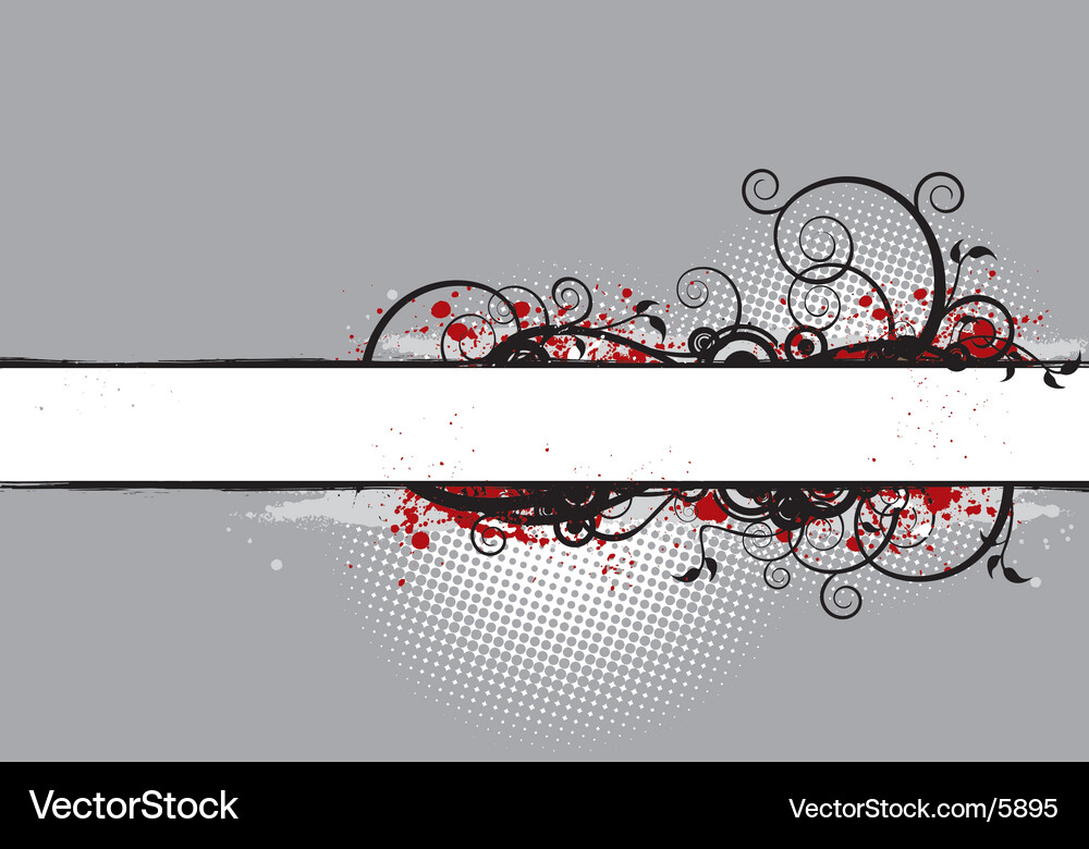 Modern Banner Pattern Vector Image