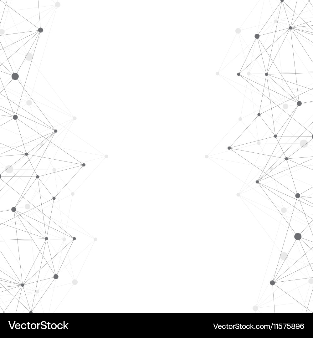 Abstract Network Background vector image