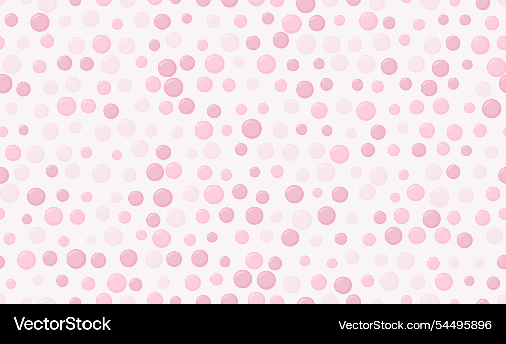 Seamless spotted pattern with colorful round Vector Image