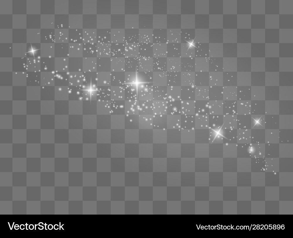 Staubfunken und goldene Sterne Glanz Staubfunken und goldene Sterne Glanz vektorbild