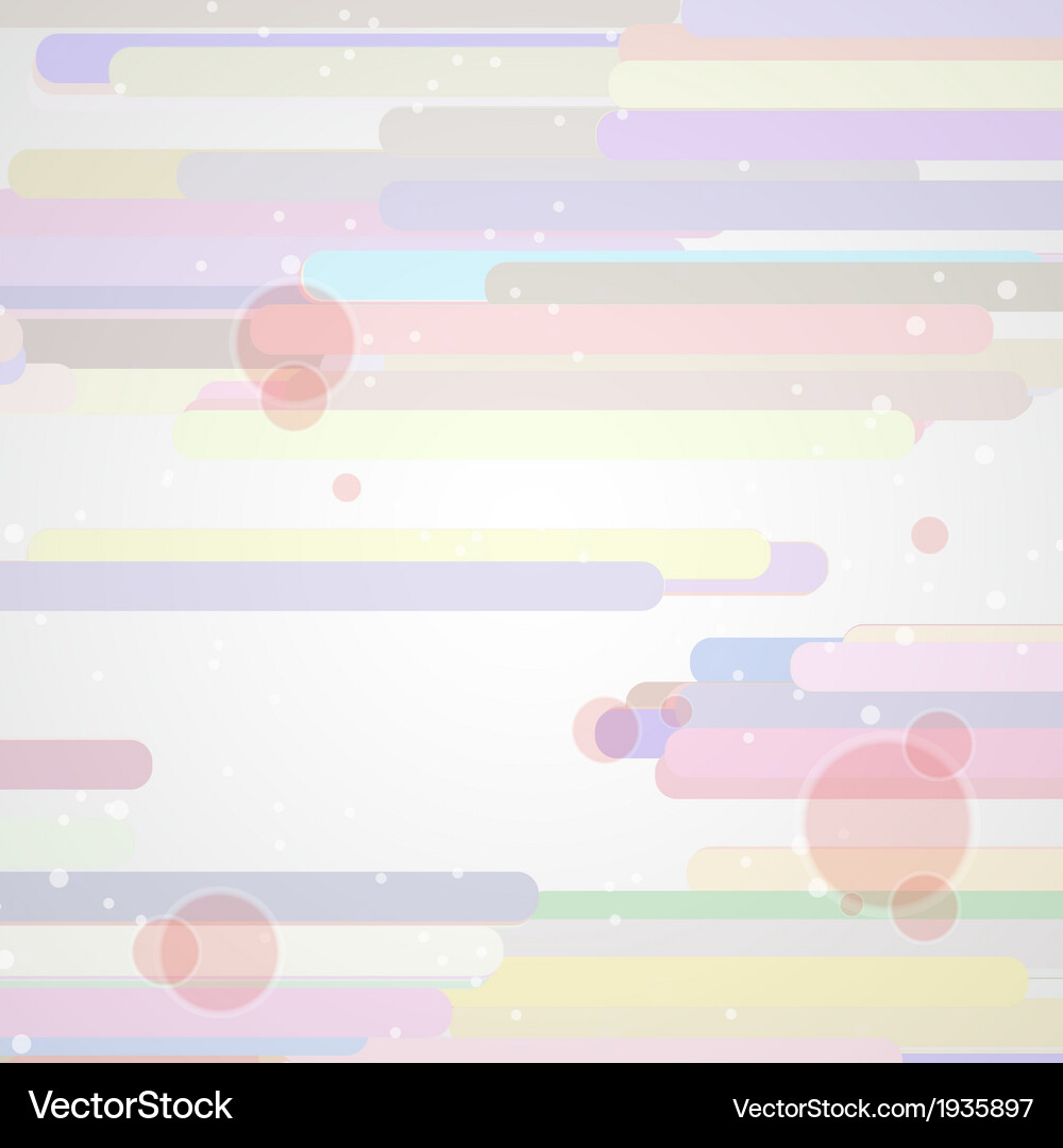 Abstract background colorful elements - editable Vector Image
