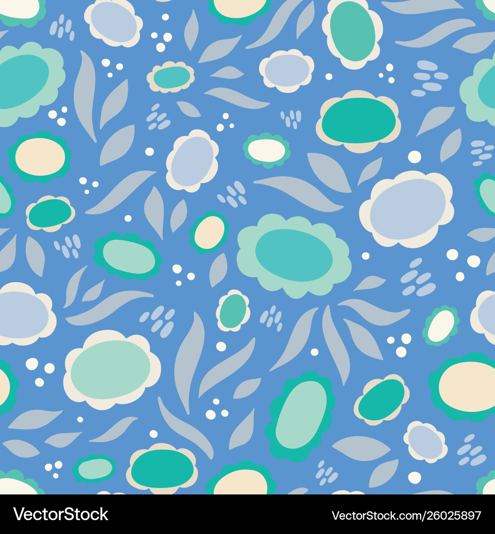 Colourful seamless repeat pattern stylized Colourful seamless repeat pattern stylized vector image