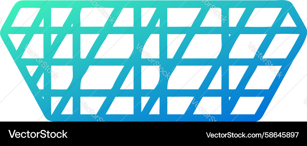 Dynamic Grid Network Icon Vector Image