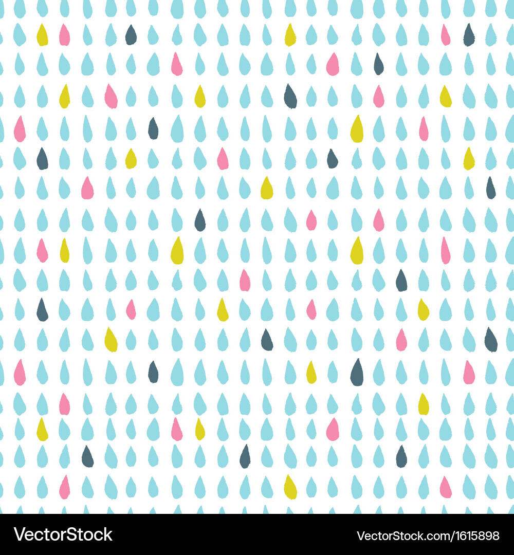 Rain pattern Vector Image