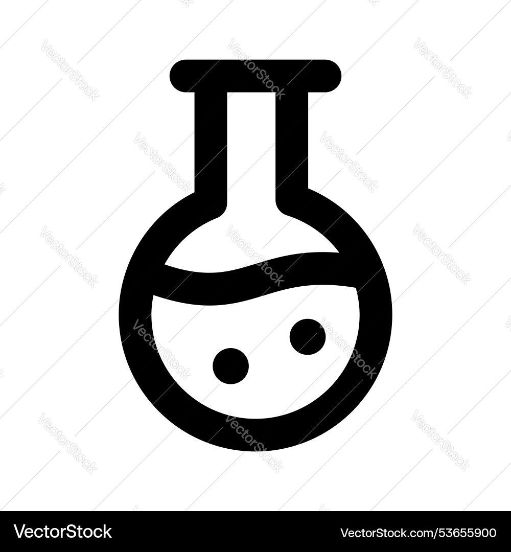 Flask vector image