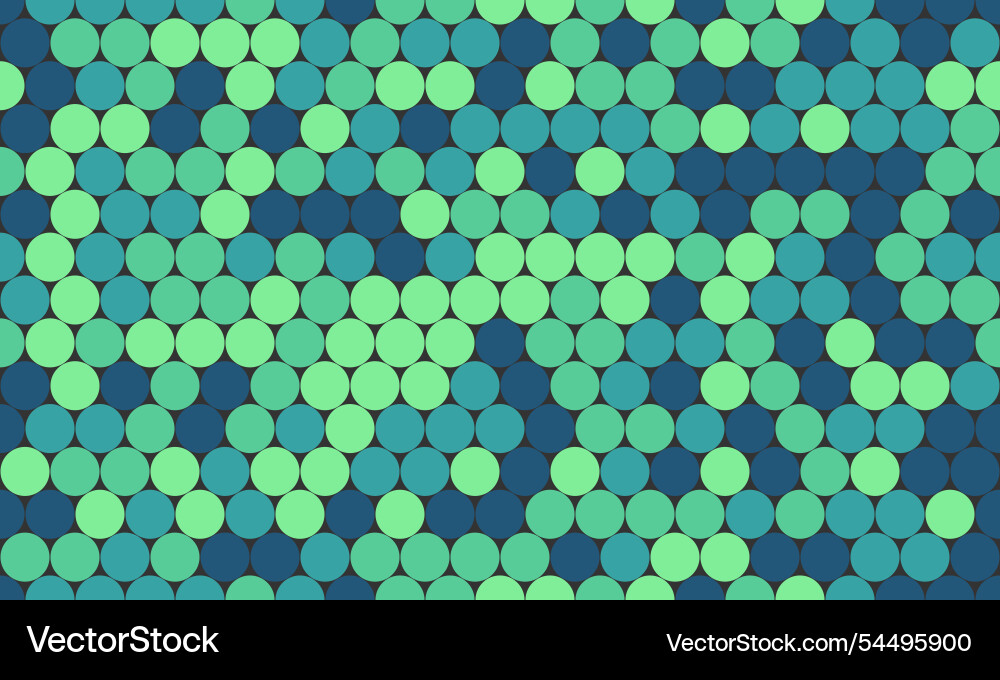 Polka dot with a repeating round spot pattern vector image