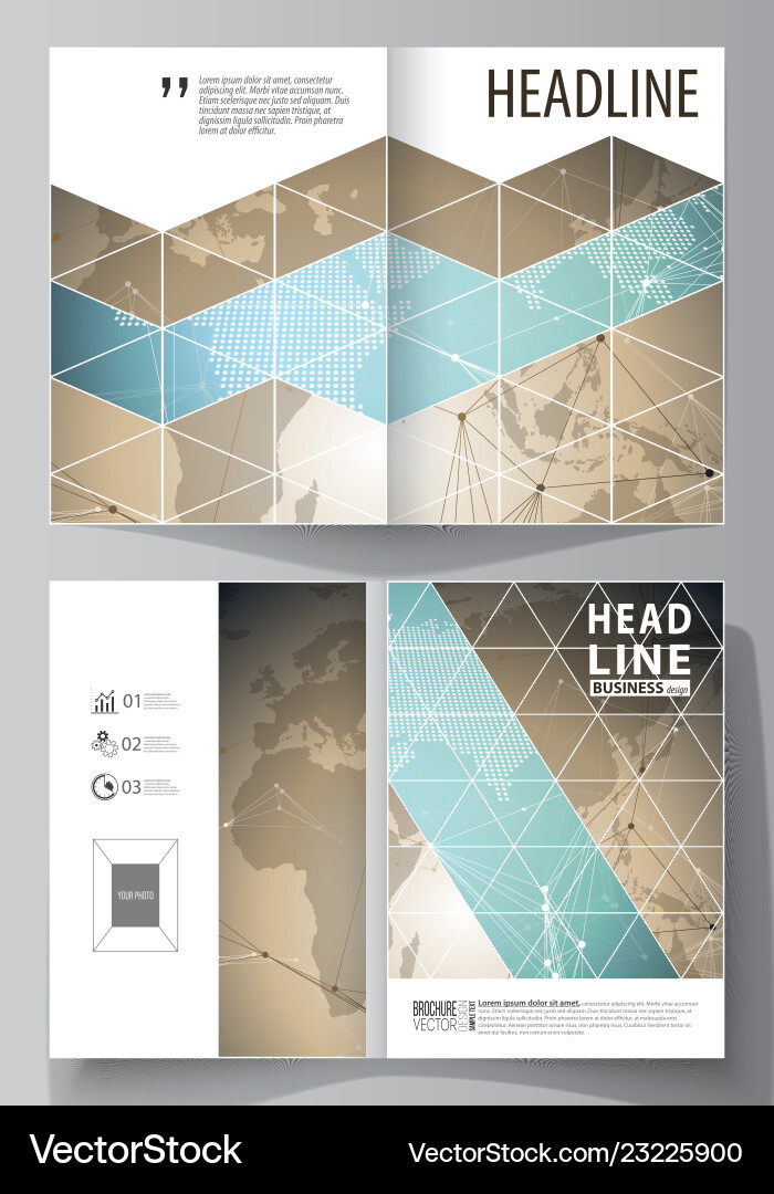 The editable layout The editable layout vector image