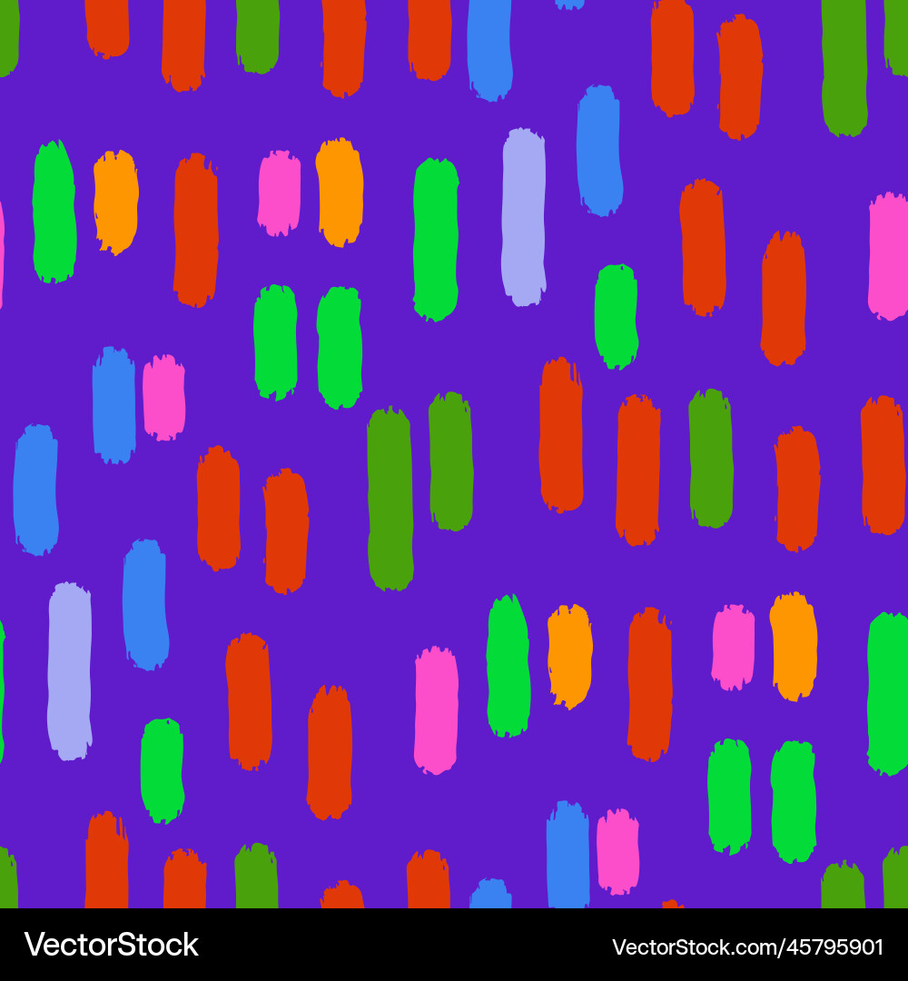Abstract repeated seamless pattern of various Vector Image