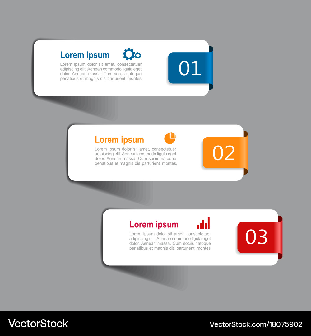 Infographic template can be used for workflow vector image