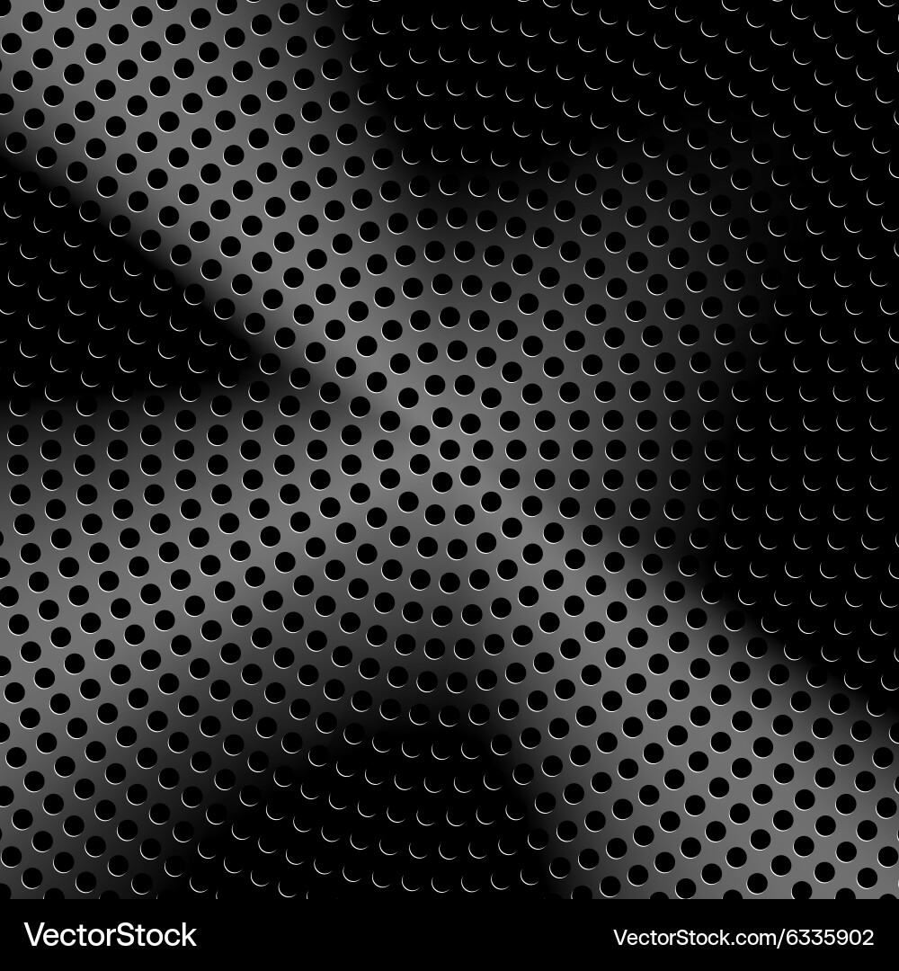 Perforated Metal Texture vector image