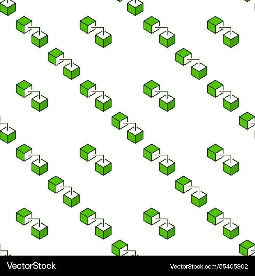 Two connected blocks modern seamless pattern Two connected blocks modern seamless pattern vector image