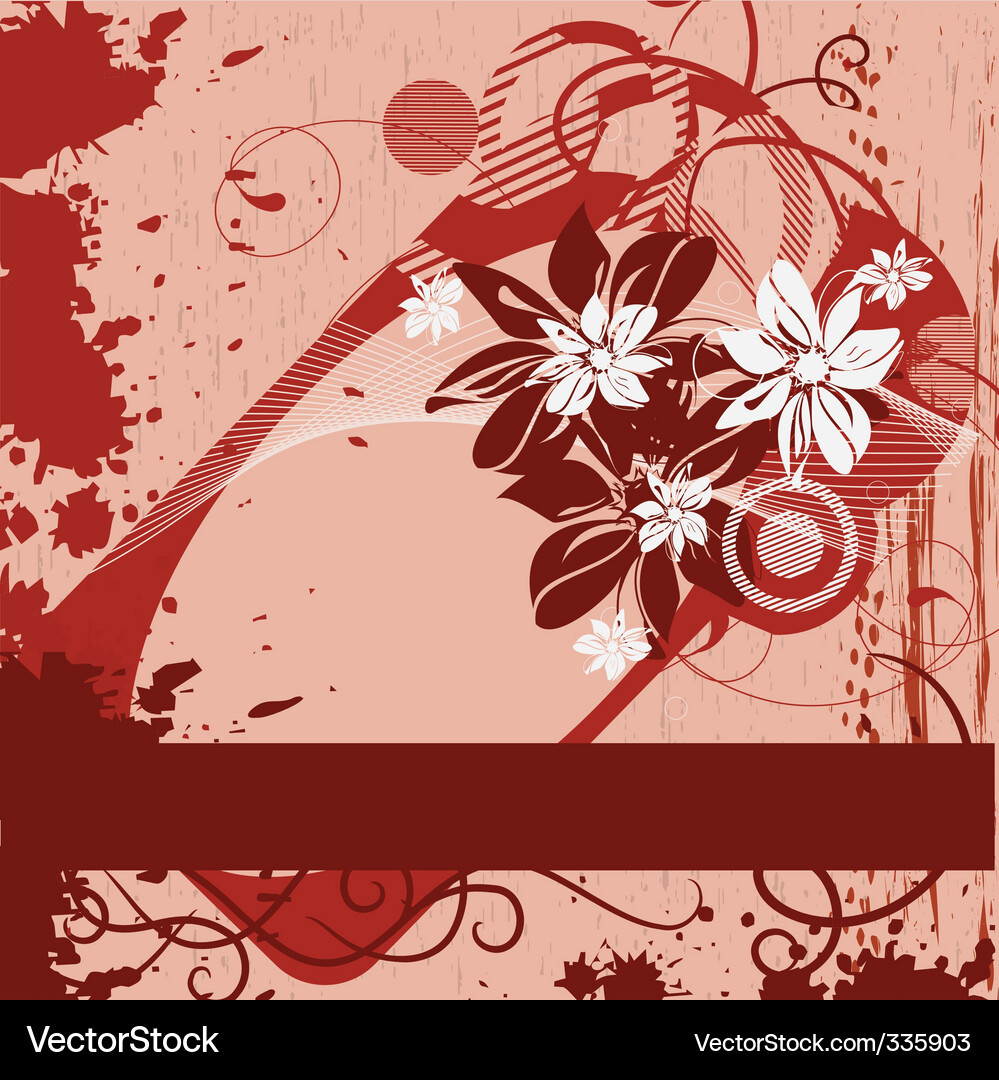 Grunge framework Vector Image
