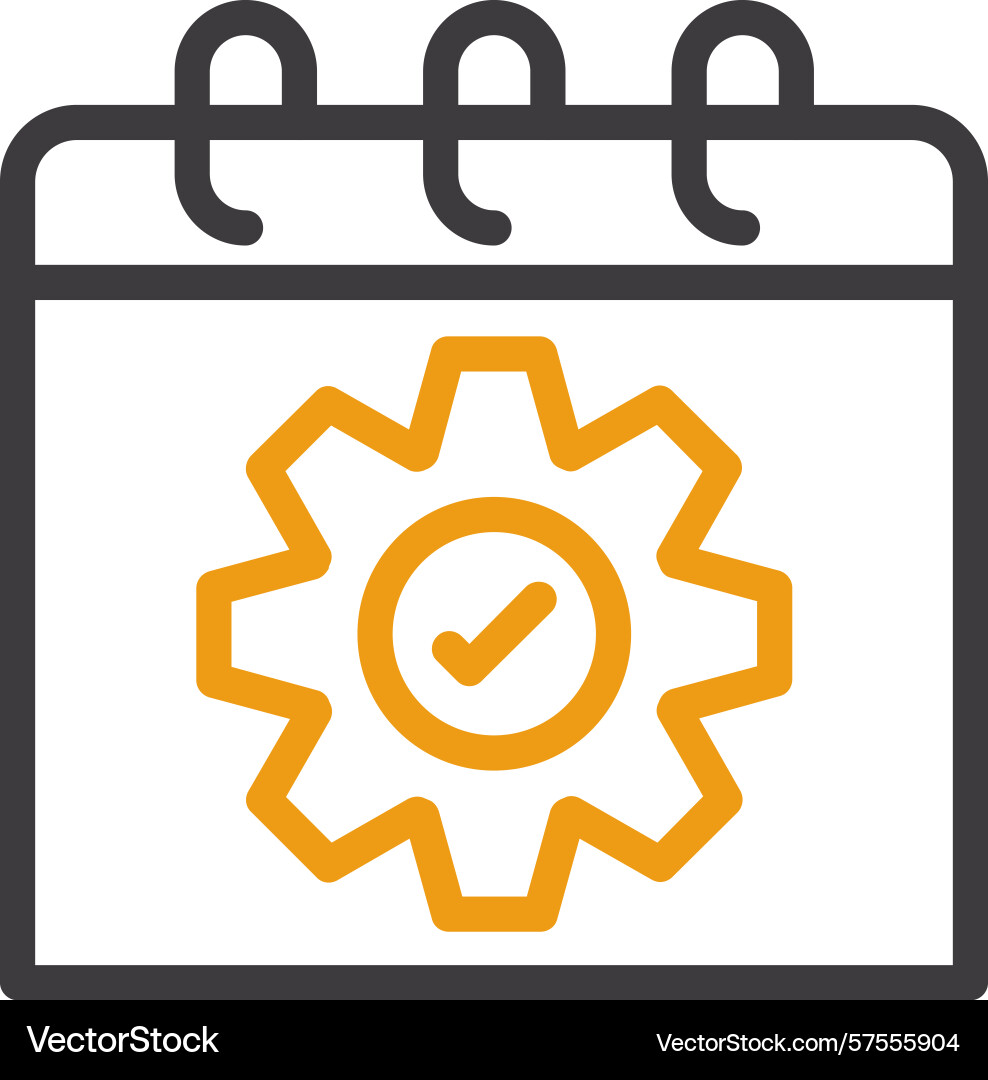 Customizable two color icon Vector Image