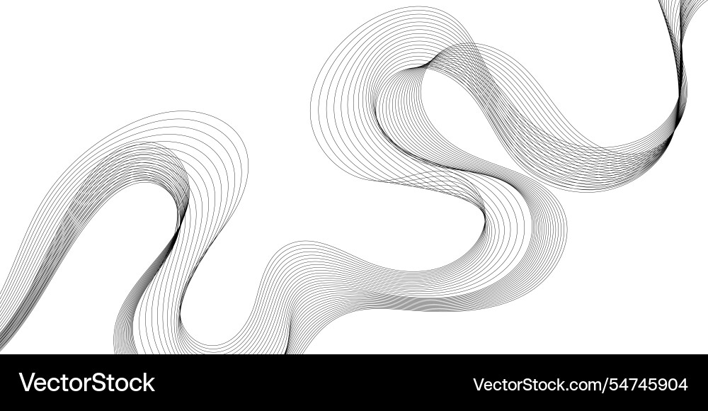 Flowing dots particles wave pattern Flowing dots particles wave pattern vector image