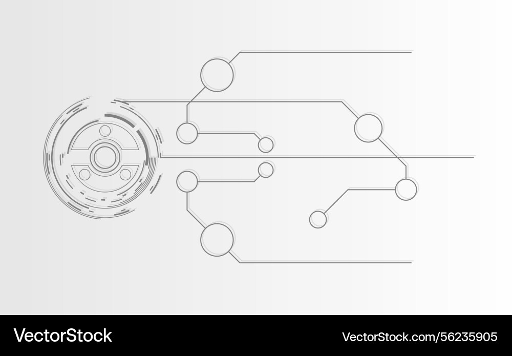 Abstract background of circles and lines Abstract background of circles and lines vector image
