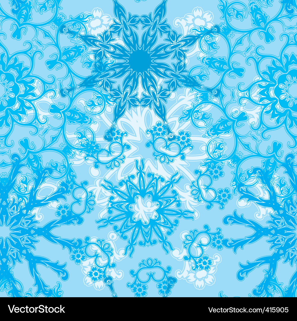 Elegant Snowflake Pattern Vector Image