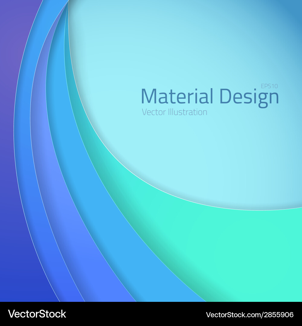 Bright colorful material design abstract lines vector image
