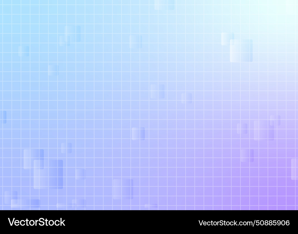 Square blue light line pattern soft gradient Square blue light line pattern soft gradient vector image