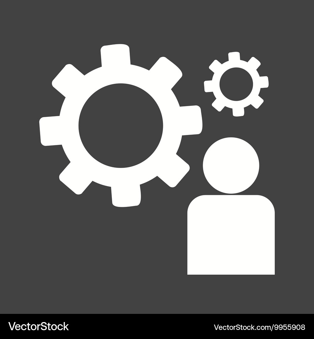 User settings Vector Image